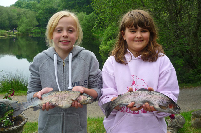 children-fishing-lake-dartmoor-trout
