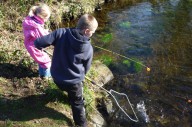 children-fishing-lake-tavistock-devon